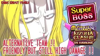 Super Boss !! Kizuna VS Hawkins !! Friendly Team but HIGH DAMAGE !!! #trecru