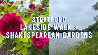 Stratford Lakeside + Shakespearean Gardens Walk (Ontario, Canada)