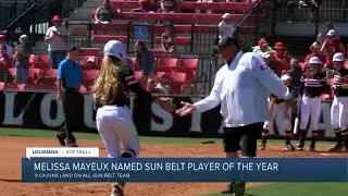 Melissa Mayeux named Sun Belt Player of the Year