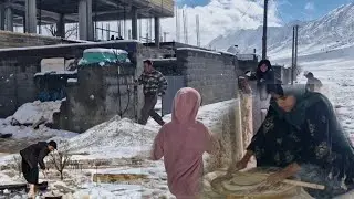 Children's games under the snow; the story of the Bensour family