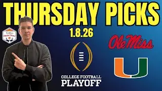 Miami vs Ole Miss CFP Semifinal Picks & Predictions | August Young Fiesta Bowl Best Bet January 8