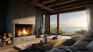 Cozy Living Room Ambience - Praise Music, Relaxing Set, Fireplace Sounds