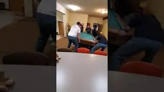 Moving the pool table(5)