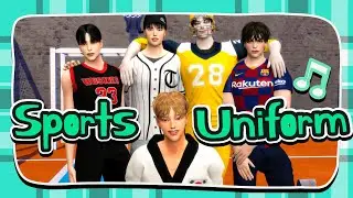 CC FINDS | Sims 4 | Men Sports Uniforms
