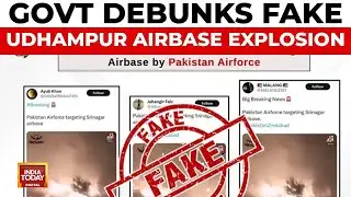 India Exposes Pakistan's False Narrative: No Damage To Udhampur Airbase, Satellite Images Confirm