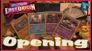 Pok&eacute;mon Lost Origin Pre Release Promo Pack Opening