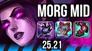 MORGANA vs YONE (MID) | 45k DMG, Legendary | EUW Master | 25.21
