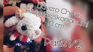 Chivas llavero tejido amigurumi PARTE 1, Mini Chivas de fútbol ⚽ #chivas #futbol