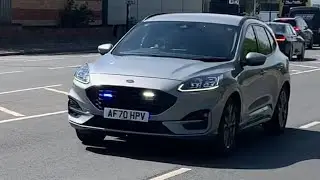 Unmarked 70 Plate Ford Kuga Driving Training Unit Responding Greater Manchester Police