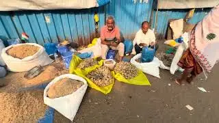 Shivdi dry fish market 