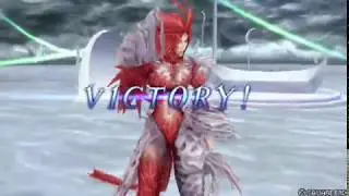 Dissidia 012 Kuja Trance Combos Yuna as assist