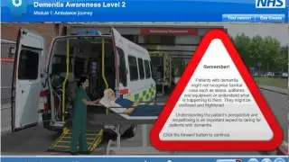 NHS Demenita E-Learning Content Demo
