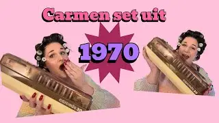 OMG een Carmenset uit 1970 | Perfecte krullen in 30 minuten