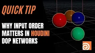 Quick Tip - Why Input Order Matters in Houdini DOP Networks &ndash; Essential Tips for Simulations