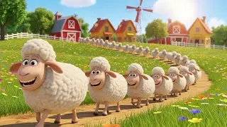 🐑 The Sheep Parade 🎵 Kids Songs