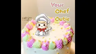 Your Chef Cutie &ndash; Adorable Buttercream Cake Decorating Tutorial