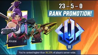 PSYLOCK & NAMOR Gameplay on Marvel Rivals - Diamond ranked early S1