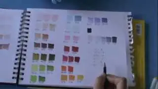 Video #47 Copic sketch colors