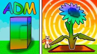 Consegui a SUNFLOWER RAINBOW da UPDATE das ABELHAS no GROW A GARDEN