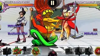 #skullgirlmobile #skullgirls Double rainbow blight VS 60k team showcase .