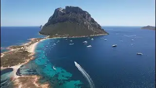 Tavolara Island, Sardinia, Italy [4K 60fps Drone]