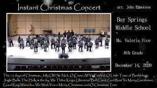 2020-12-10 Instant Christmas Concert- Bay Springs Middle School Christmas
