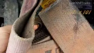 Damaged straps can be used for other things like corners and cheater hooks!