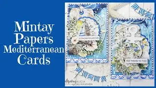 Mintay Papers Mediterranean Dreams Cards