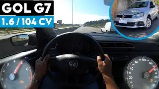 TESTE ACELERANDO GOL MSI 1.6 G7 | É BOM? ANDA BEM? VALE A PENA? AVALIAÇÃO DE DESEMPENHO NA ESTRADA