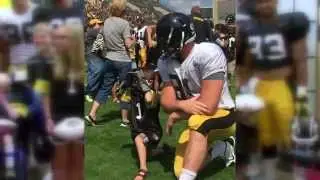 Kid Captains Draw Big Cheers on Game Day
