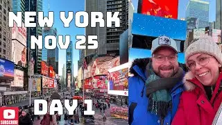 New York City Day 1 Vlog | Times Square, First Impressions & NYC Energy