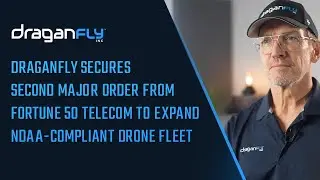 Draganfly получила второй крупный заказ от компании Fortune 50 Telecom на расширение парка дронов...