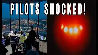 Listen as MULTIPLE pilots report CRAZY UFO sighting to ground control!
