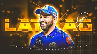 Lat Lag Gayee X Rohit sharma ❤️&zwj;🩹 &bull; 🔥  New Year Special 🔥 &bull; Rohit Sharma Beat Sync 💗 &bull; Hitman Editz 