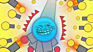 TROLLING TANKS IN DIEPIO / BEST INVINCIBLE TROLL IN DIEP.IO