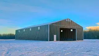 Innovative Agricultural Equipment Garage &mdash; Construction Project