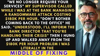 Fired While Fixing $180k/Hour Crisis In Dallas. I Said 'You Handle It.' They Couldn't...