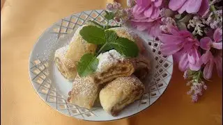 ALUAT FRAGED cu dulceata, foarte bun 😘🪷/ Soft dough with gem, very tasty