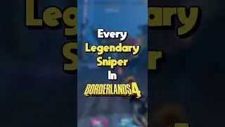 Все легендарные снайперские винтовки в Borderlands 4