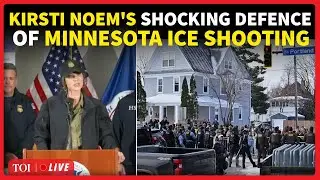 Minnesota ICE Shooting: Kristi Noem Calls Victim 'Domestic Terrorist,' Defends Raid Despite Protests