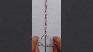 Two Color Spiral Knot Macrame Bracelet #bracelettutorial #macrame  #diy #short