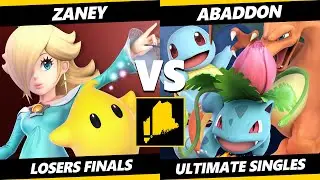 BWW v9.2.1 LOSERS FINALS - Zaney (Rosalina, Yoshi, Lucas) Vs. Abaddon (Pokemon Trainer) SSBU