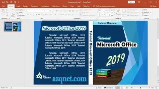 PowerPoint Training |Tutorial How to Make a Book Cover Design in Microsoft PowerPoint