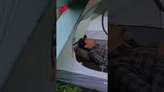 BIG HEAVY RAIN!! Relaxing Camping in the Rain Sounds for Sleep #campinginheavyrain #shorts