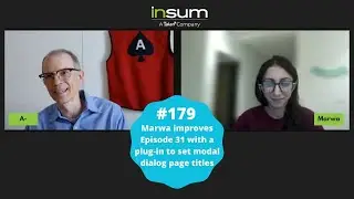 APEX Instant Tips #179 - Marwa improves Episode 31 with a plug-in to set modal dialog page titles