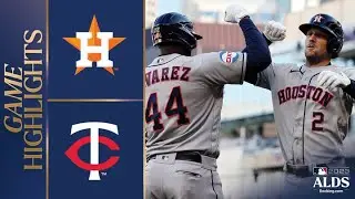 Astros vs. Twins Game 3 Highlights (10/10/23) | MLB Highlights