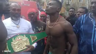 Soldier Boy vs Baubali weigh-in: Ayitey Powers Promotions maiden event featuring Ahorgah vs Akushey
