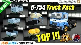 FS19 | D-754 Truck Pack - review