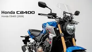 Новый мотоцикл Honda CB400 2026 года ОФИЦИАЛЬНО представлен!! Первый взгляд!