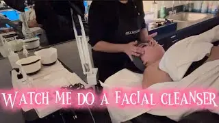 WEEK 2 as a student at Paul Mitchell the SCHOOL | image skin care | facial CLEANSER routine | VLOG